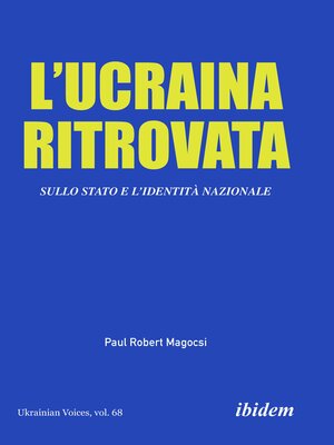cover image of L'Ucraina Ritrovata